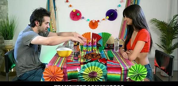 trendsHot Mexican Chick Eliza Ibarra Celebrates Cinco De Mayo With Lucky Stud
